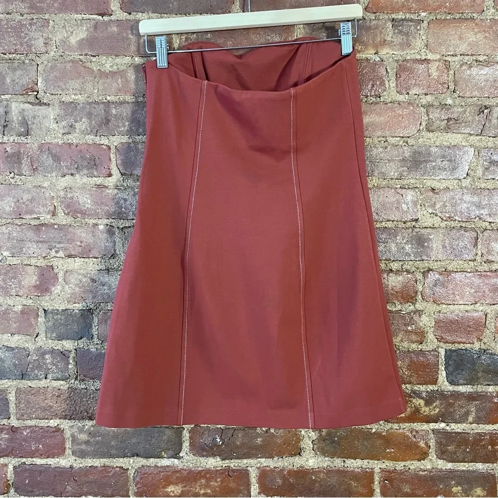 Free People Renna Dress In Rust - Picture 4 of 7